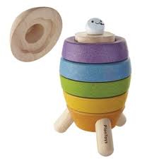 Stacking Rocket- Plan Toys